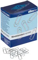 WEDO Trombones, zingué brillant, 26 mm, grand paquet