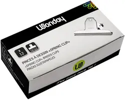 Wonday Pince à dessin "spring clip", métal, largeur: 144 mm
