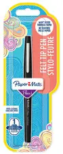 Paper:Mate Stylo feutre Flair, blister de 1, noir