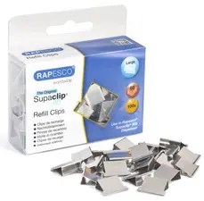 RAPESCO Clips à documents Supaclip 60, 250 pièces,