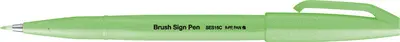 PentelArts Stylo feutre Brush Sign Pen SES15, vert fluo