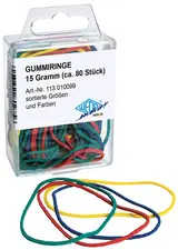 WEDO Bracelets caoutchouc, assorti, mix de tailles