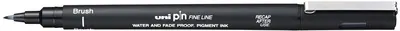 uni-ball Feutre technique PIN Brush, noir