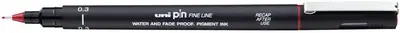 uni-ball Feutre technique PIN 05200 B, rouge