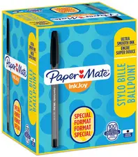 Paper:Mate Stylo à bille InkJoy 100, Value pack, noir