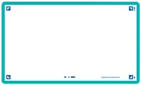 Oxford Fiches "Flash 2.0", 75 x 125 mm, quadrillé, menthe