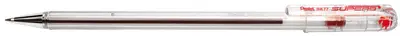 Pentel Stylo à bille SUPERB BK77, rouge