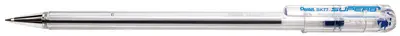 Pentel Stylo à bille SUPERB BK77, bleu