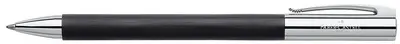 FABER-CASTELL Stylo à bille rotatif Ambition résine, noir