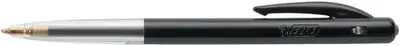 BIC Stylo à bille rétractable M10, noir