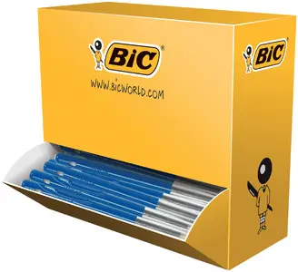 BIC Stylo à bille rétractable M10 clic, VALUE PACK, bleu