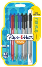 Paper:Mate Stylo à bille InkJoy 100 RT, blister de 8