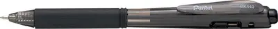 Pentel Stylo à bille rétractable BK440, noir