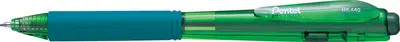 Pentel Stylo à bille rétractable BK440, vert