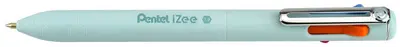 Pentel Stylo à bille rétractable 4 couleurs iZee,vert menthe