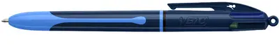 BIC Stylo à bille rétractable 4 Colours Smooth Drop, S