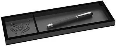 WEDO Plumier "black office", 2 compartiments, noir