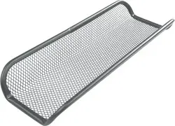helit Bac à crayons "the tray network", fil métal, argent