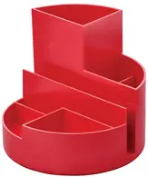 MAUL Multipot MAULrundbox Recycling, rond, rouge