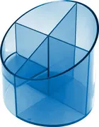 helit Pot multifonction "the cross", 4 compartiments, bleu