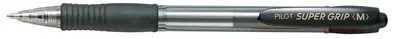 PILOT Stylo à bille rétractable SUPER GRIP F, noir