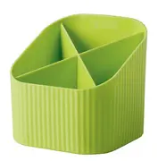 HAN Multipot à crayons Re-X-LOOP, plastique éco, citron vert