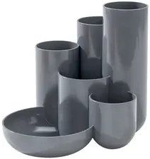 HAN Multipot à crayons CAMPUS, 6 pots, gris foncé
