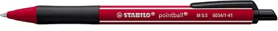 STABILO Stylo à bille rétractable pointball NatureCOLORS