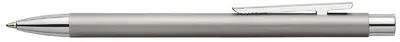 FABER-CASTELL Stylo à bille NEO Slim acier inoxydable, mat