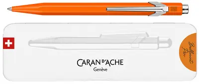 CARAN D'ACHE Stylo à bille 849 POPLINE FLUO, orange