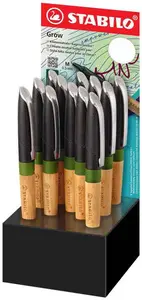 STABILO Stylo à bille Grow, présentoir de 12