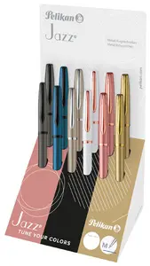 Pelikan Stylo à bille Jazz Noble Elegance, présentoir de 12