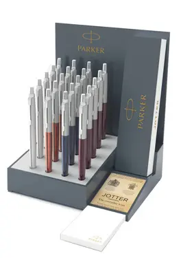 PARKER Stylo bille rétractable JOTTER CORE, présentoir de 20