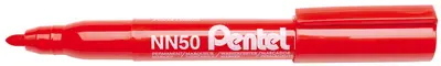 Pentel Marqueur permanent GREEN-LABEL NN50, rouge