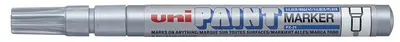 uni-ball Marqueur permanent PAINT PX21, argent