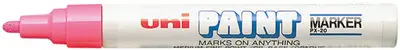 uni-ball Marqueur permanent PAINT PX20, rose