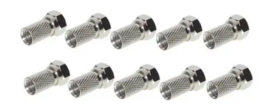 shiverpeaks Connecteur F BASIC-S, fiche F mâle Twist-on