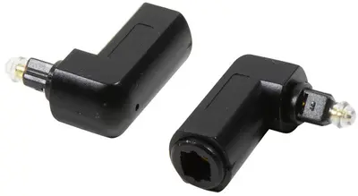 LogiLink Adaptateur audio, Toslink mâle - Toslink femelle