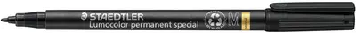 STAEDTLER Marqueur permanent 319M Lumocolor spécial, noir