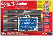 Sharpie Bullet Marqueur créatif, pointe ogive, blister de 5
