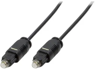 LogiLink Câble audio, Toslink mâle Toslink mâle, 2 m