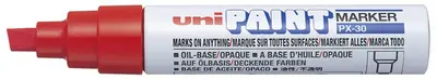 uni-ball Marqueur permanent PAINT PX30, rouge