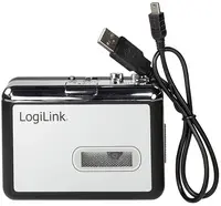 LogiLink Walkman, avec fonction convertisseur, noir/argent