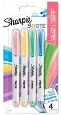 Sharpie Marqueur créatif S-NOTE, carte blister de 4