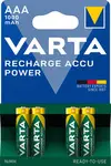 VARTA Pile NiMH "Rechargeable Accu", Micro (AAA), 1 000 mAh