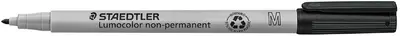 STAEDTLER Marqueur non permanent 315M Lumocolor, noir