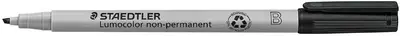 STAEDTLER Marqueur non permanent 312B Lumocolor, rouge