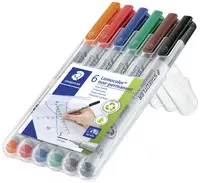 STAEDTLER Marqueur non permanent 311S Lumocolor, étui de 6