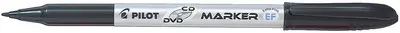 PILOT Marqueur CD/DVD BEGREEN permanent, noir