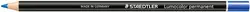 STAEDTLER Marqueur permanent Lumocolor glasochrom, bleu